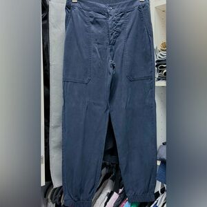 Navy Tencel Pants